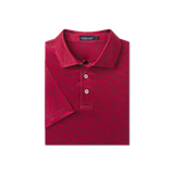 Crimson With Black Bama Print