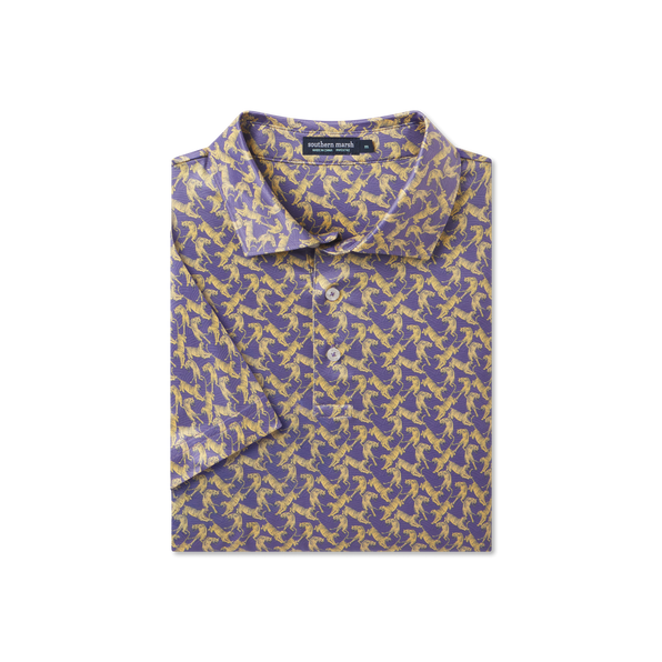 Purple With Yellow Tigers