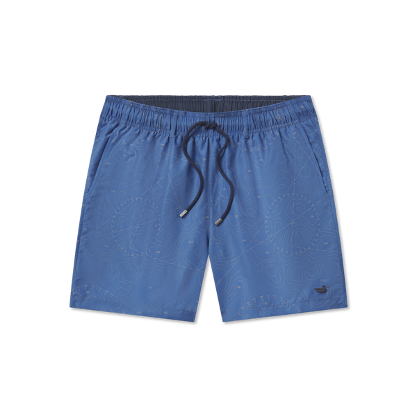 Dockside Swim Trunk Off The Charts Southern Marsh Collection