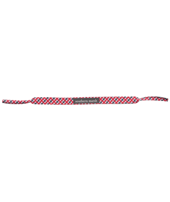 Gingham - Red and Black