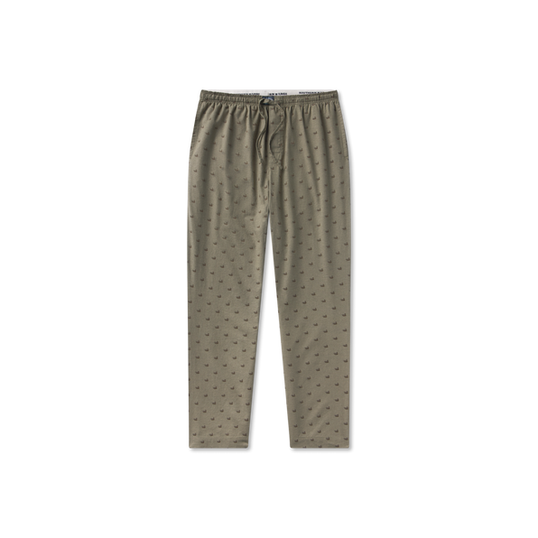 Dark Olive with Ducks