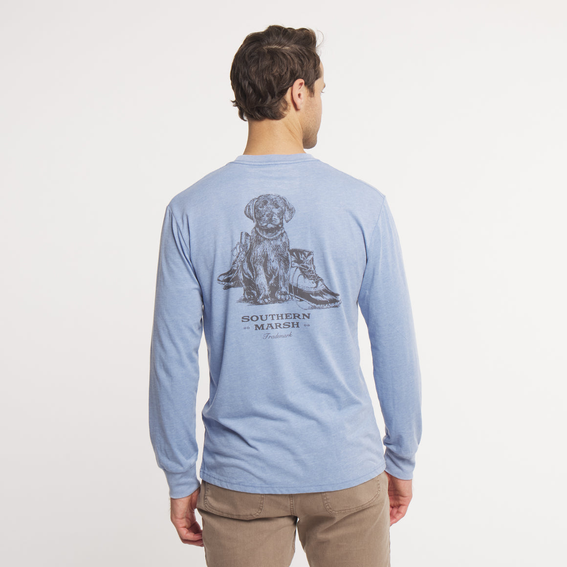 Washed Blue | ON MODEL | BACK