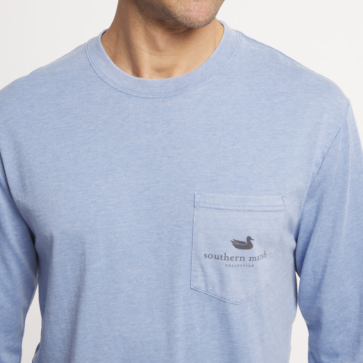 Washed Blue | ON MODEL | DETAIL