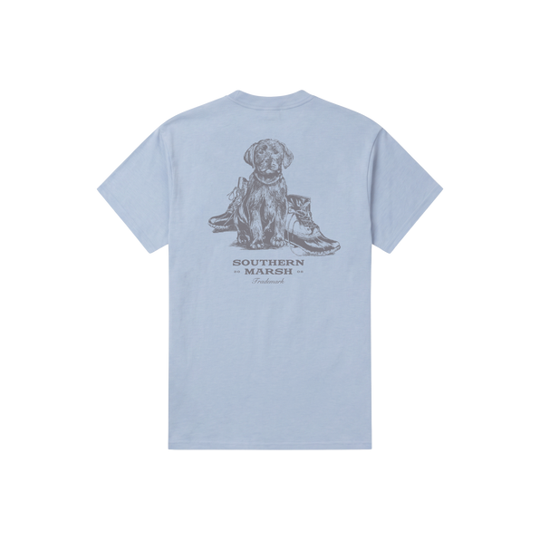 Washed Blue | Back