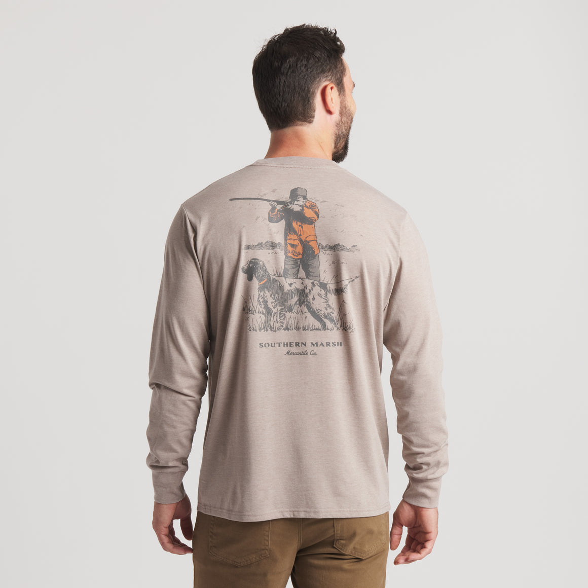 Burnt Taupe | On Model Back