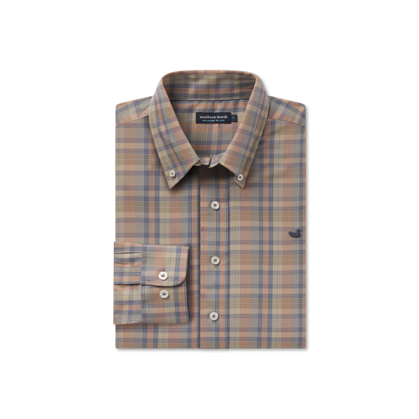 Burnt   Taupe Grid