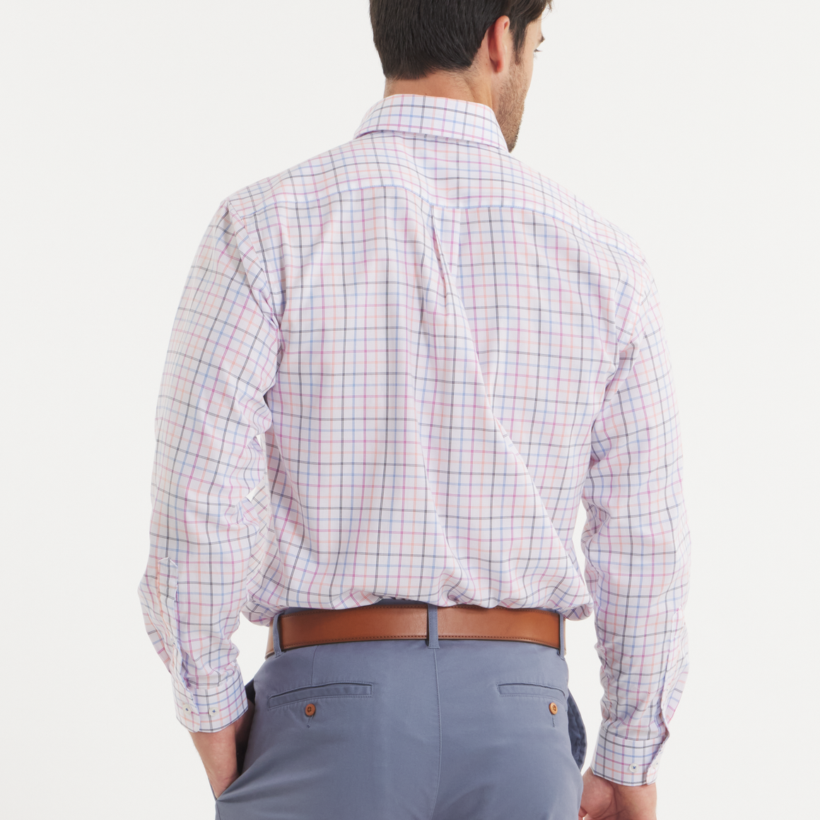 Navy   &   Peach | ON MODEL | BACK