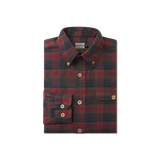 Dark Olive & Navy Flannel