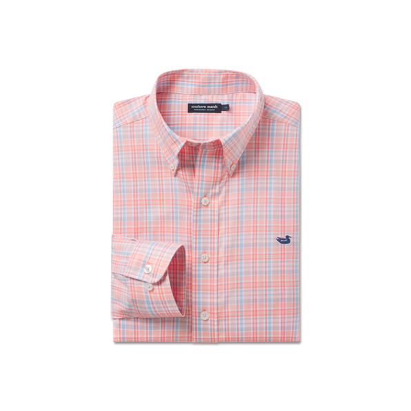 Coral and Light Blue