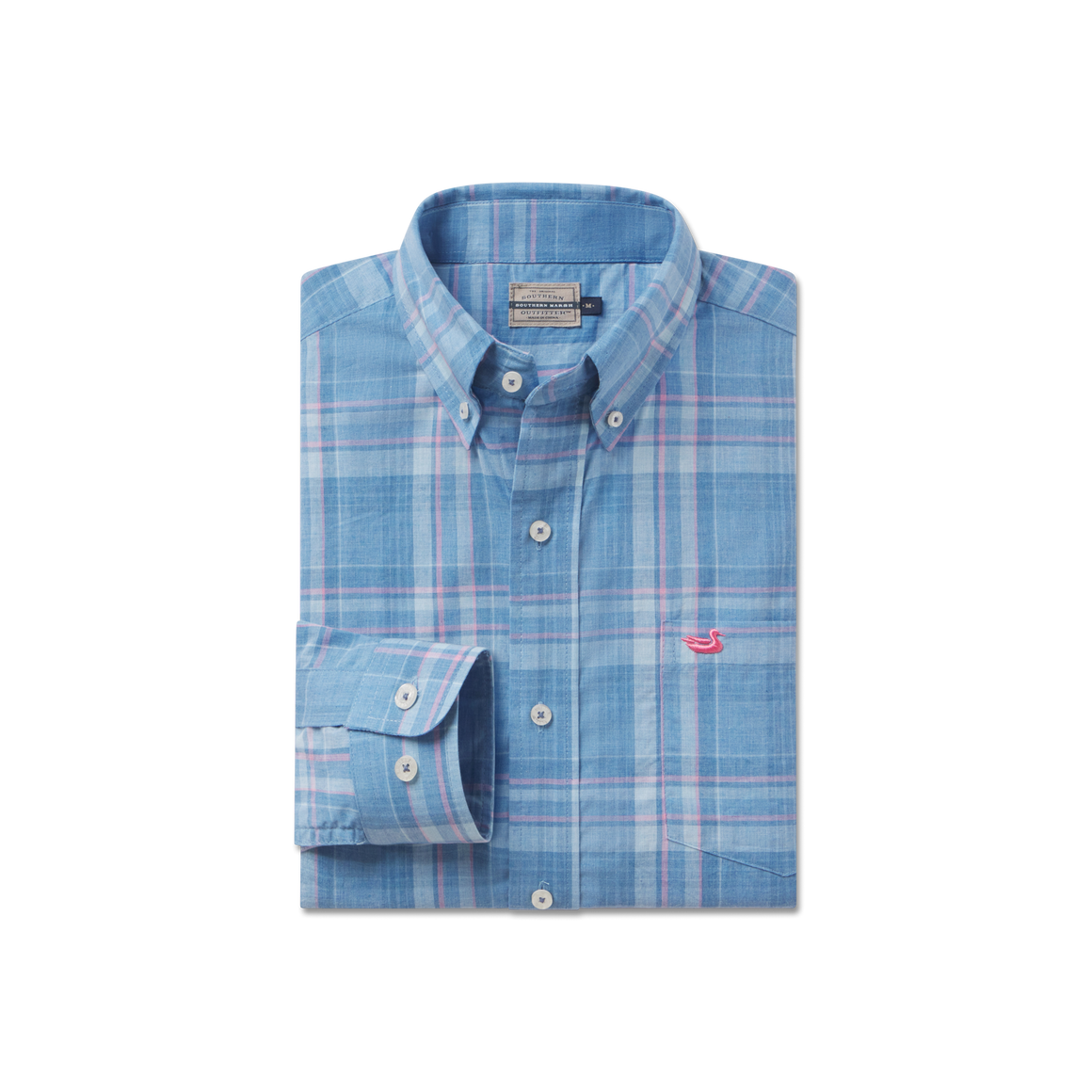 Potomac Relaxed Plaid Dress Shirt