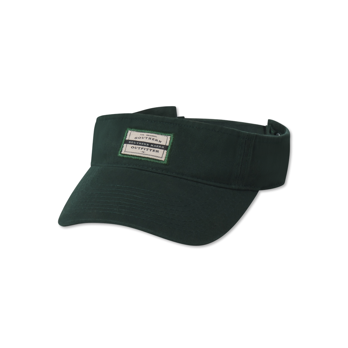 Dark Green Visor with Tag