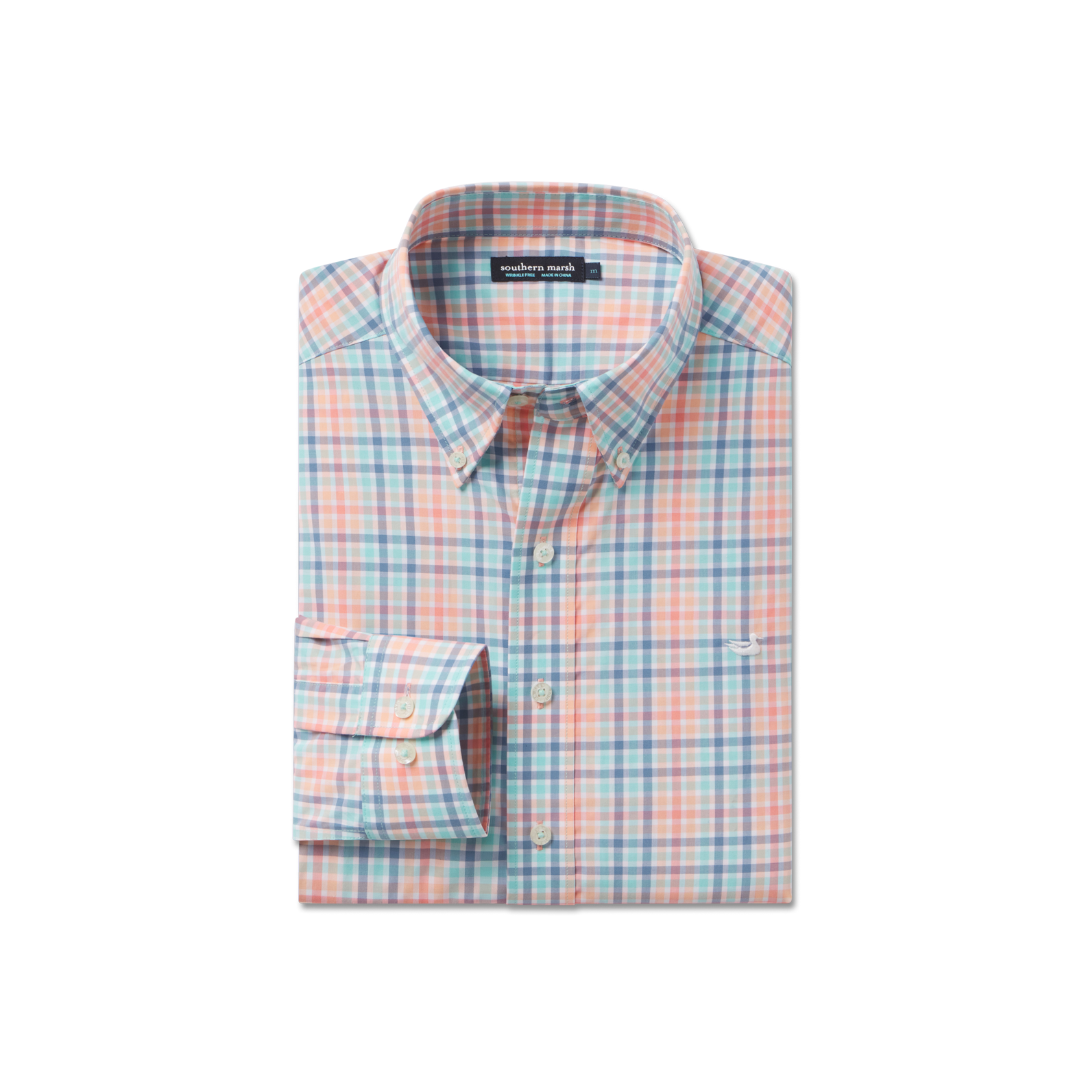 southern marsh dress shirts Southern Marsh Juban Check Dress Shirt Lilac and Light Gray / Medium