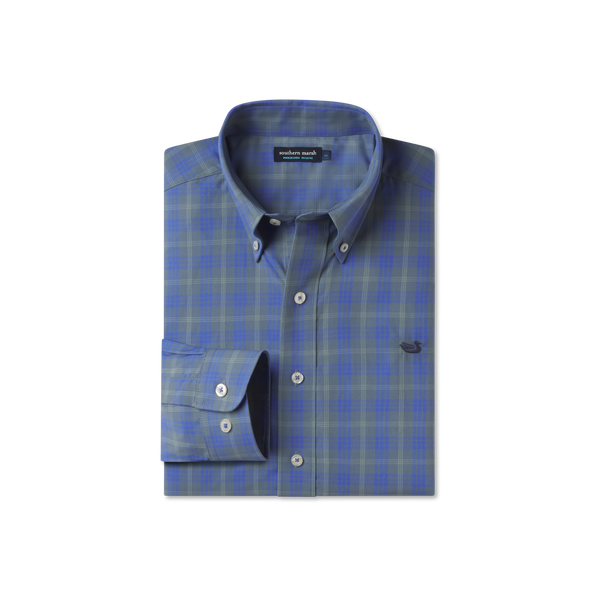 Dark Green and Royal Blue