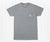 Gray | Delta Duck Tee | Short Sleeve T-Shirt | Men's Front Pocket | Southern Duck Shirt