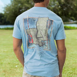 River Route Collection Tee - Louisiana & Mississippi