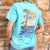 Antigua Blue | Southern Horizons Tee | Cypress | Short Sleeve T-Shirt