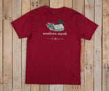 Maroon | Authentic Heritage Tee | Mississippi | Short Sleeve T-Shirt