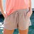 Burnt Taupe | Rachel Relaxed Shorts | Lifestyle | Front