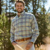 Slate       and       Gray | Hays Performance Check | Long Sleeve Performance Dress Shirt