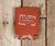 Burnt Orange with White | Coozie