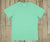Embroidered Pocket T-shirt in Bimini Green with Melon Duck
