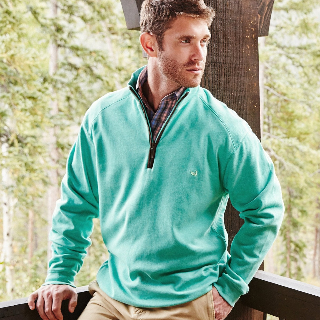 Cotton 1/4 Zip Pullover | DownpourDry – Southern Marsh Collection