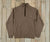 Stone Brown with Emerald Duck | DownpourDRY Cotton 1/4 Zip Pullover