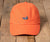 Washed Coral Hat with Navy Duck | Washed Hat