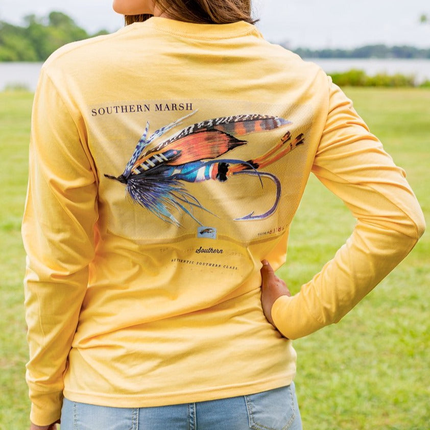 southern marsh long sleeve dress shirts Southern Marsh Outfitter Series Tee | 1