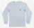 Light Gray | Backroads Collection Tee | Mississippi | Long Sleeve | Front