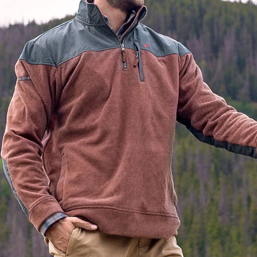 Burnt  Orange | Barton Vintage Pullover