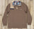 Dark Brown Heather | Carlyle Sporting Pullover | Heather | Front