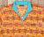 Brown and Teal Dorado | Dorado Fleece Pullover | Detail