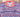 French Blue and Peach Dorado | Dorado Fleece Pullover | Detail