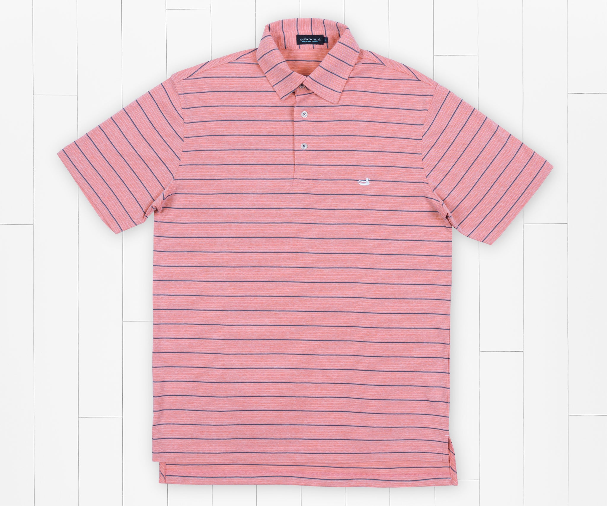 Berkeley Performance Polo | Striped – Southern Marsh Collection