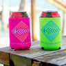 Neon  Pink | Aztec Catch Coozie | Lifestyle