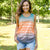 Coral and Slate | Summer Sun Tank
