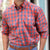 Slate and Red | Pickens Gingham Dress Shirt | Long Sleeve Dress Shirt