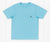 Washed Barbados Blue | Youth Relax & Explore Tee | Canoe | Front