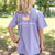 Washed Berry | Youth Authentic Vibrant Tee | Heather | Short Sleeve T-Shirt | Kids Southern Duck Shirt